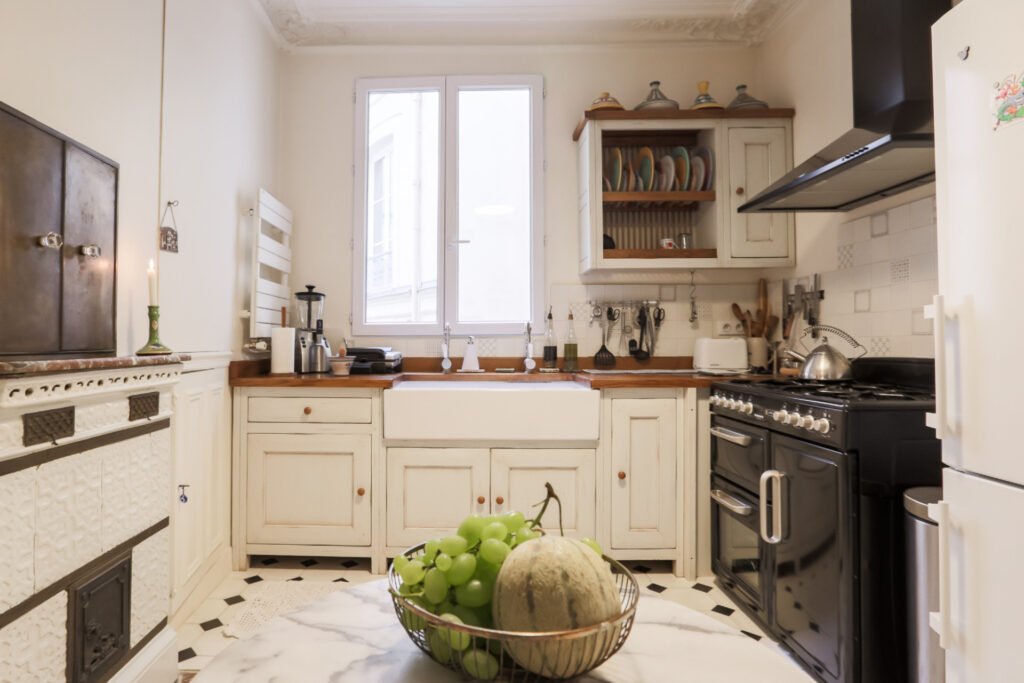 Cuisine équipée idéalement pour AIRBNB
