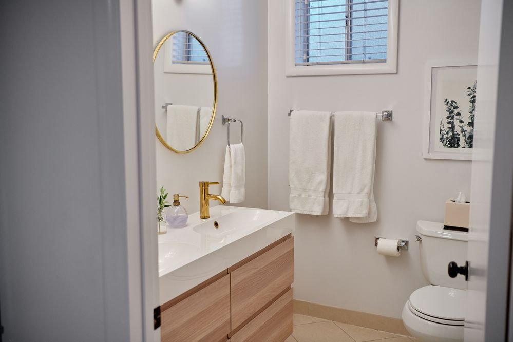 Salle de bain equipée idéalement AIRBNB